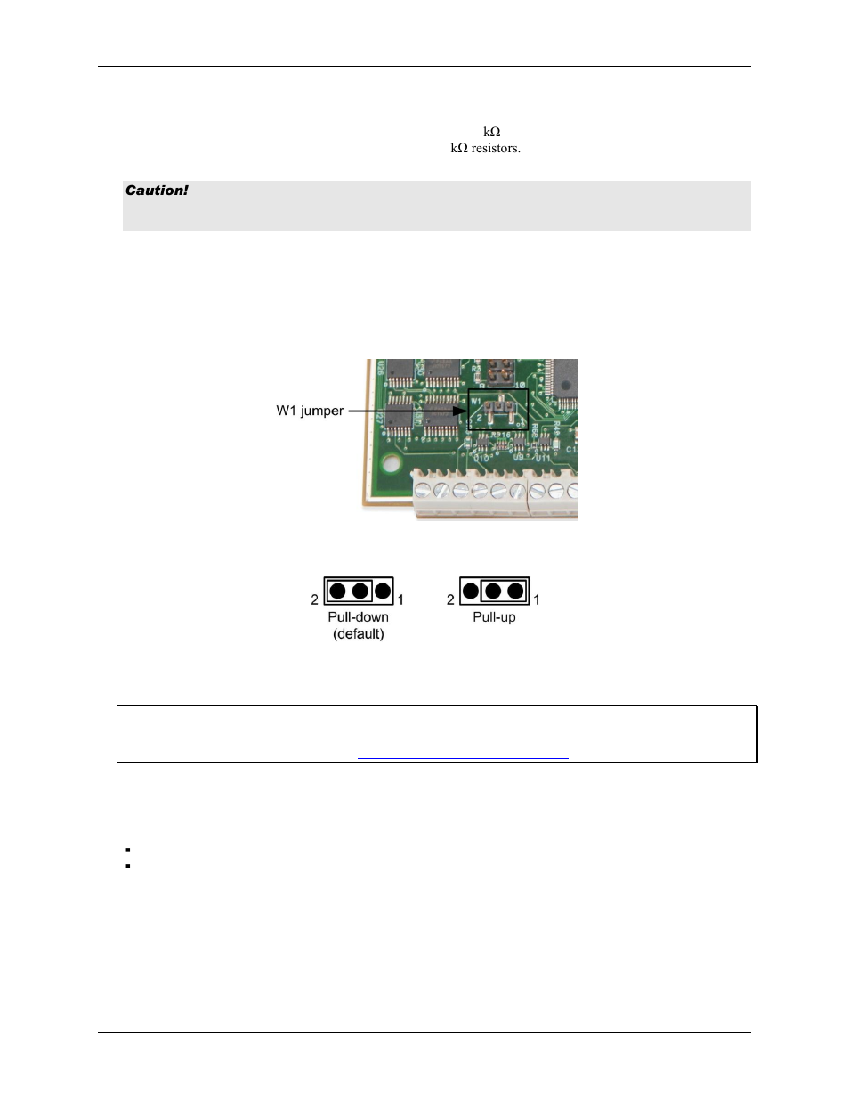 Internal pull-up/down configuration, Trigger input, Retrigger mode | Measurement Computing USB-1608GX-2AO User Manual | Page 13 / 25