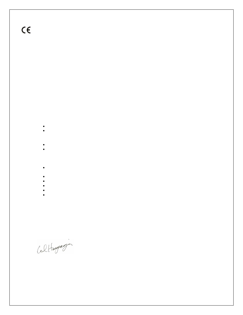 Declaration of conformity | Measurement Computing USB-1608GX-2AO User Manual | Page 24 / 25