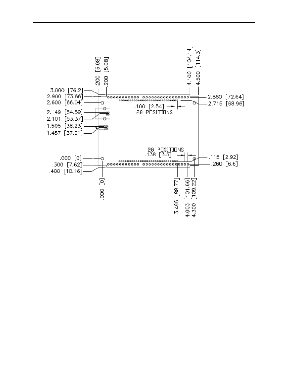 Mechanical drawings | Measurement Computing USB-1608GX-2AO-OEM User Manual | Page 16 / 26