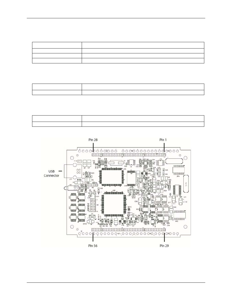 Environmental, Mechanical, Header connector | Pin orientation | Measurement Computing USB-1608GX-2AO-OEM User Manual | Page 23 / 26