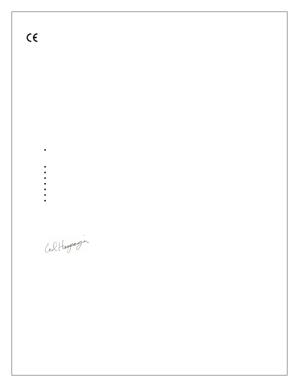 Declaration of conformity | Measurement Computing USB-1608HS User Manual | Page 30 / 31
