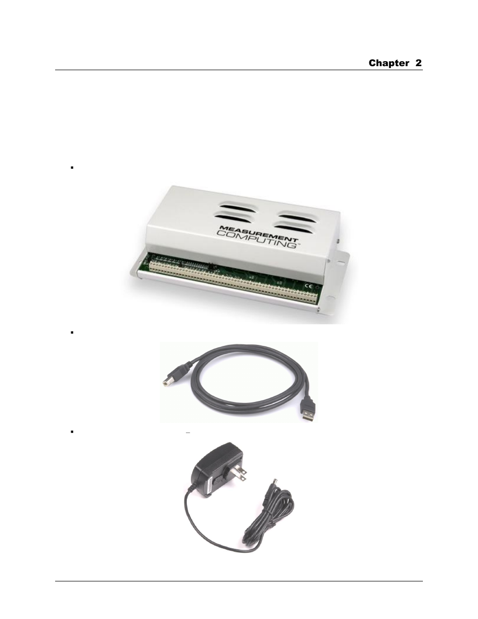 Installing the usb-1608hs-2ao, What comes with your usb-1608hs-2ao shipment, Hardware | Measurement Computing USB-1608HS-2AO User Manual | Page 10 / 33
