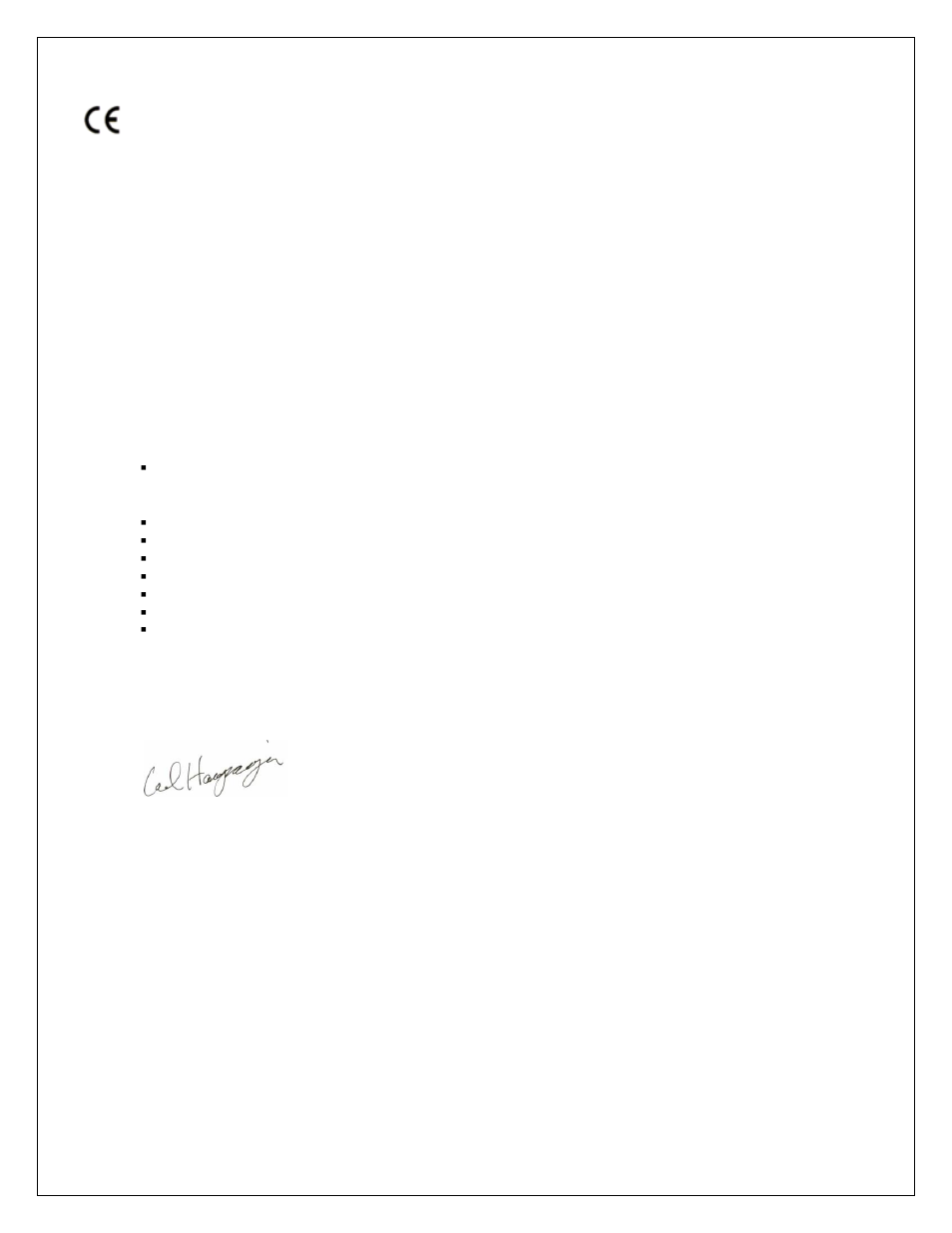 Declaration of conformity | Measurement Computing USB-1608HS-2AO User Manual | Page 32 / 33