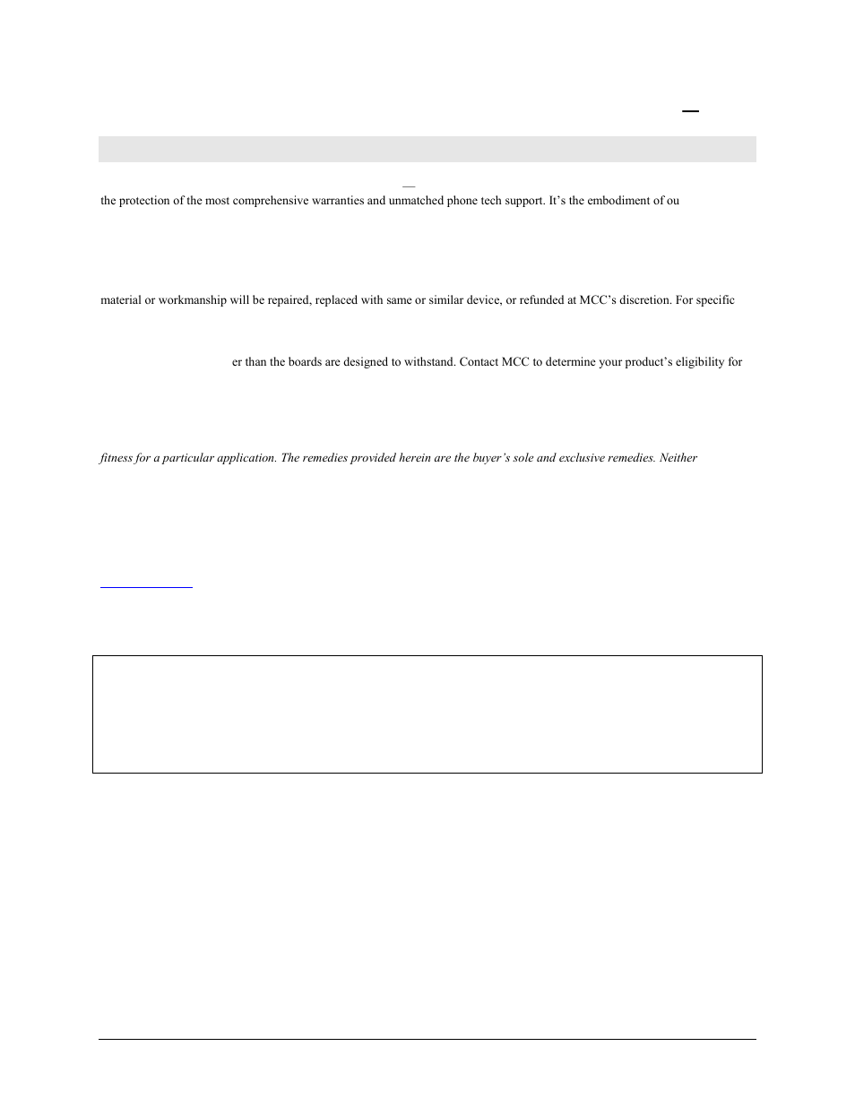 Management committed to your satisfaction | Measurement Computing USB-1616FS User Manual | Page 2 / 30
