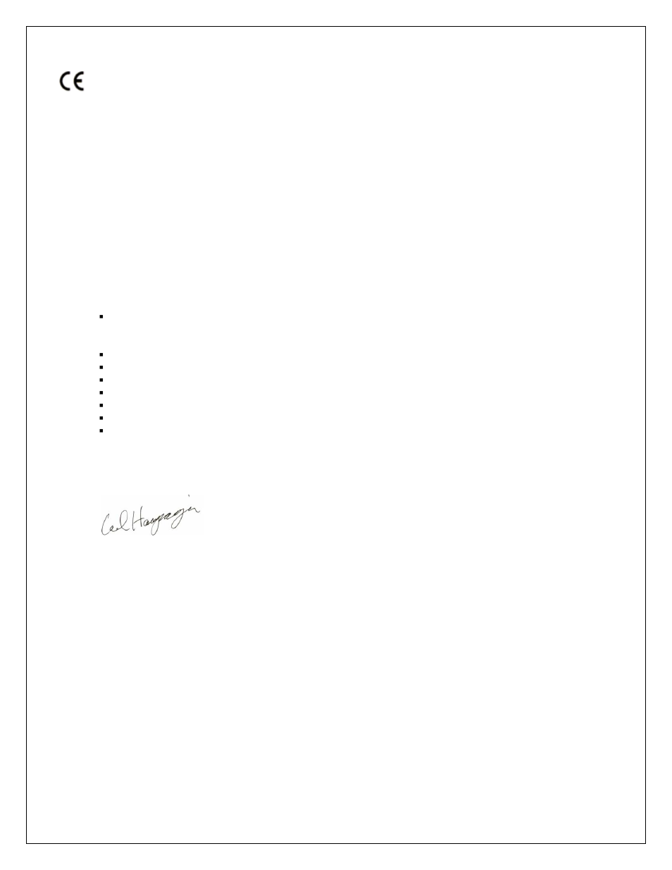Declaration of conformity | Measurement Computing USB-1616FS User Manual | Page 29 / 30