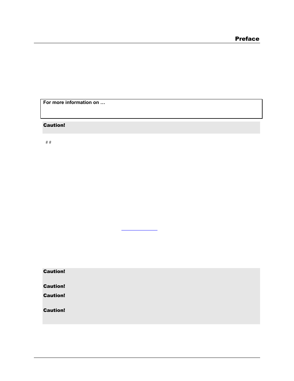 Preface, About this user's guide, What you will learn from this user's guide | Conventions in this user's guide, Where to find more information, Safety guidelines | Measurement Computing USB-2404-10 User Manual | Page 6 / 19