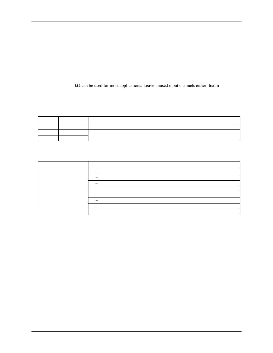 Channel configurations, Compatible sensors, Accuracy | Thermocouple measurement accuracy | Measurement Computing USB-2408 Series User Manual | Page 22 / 34