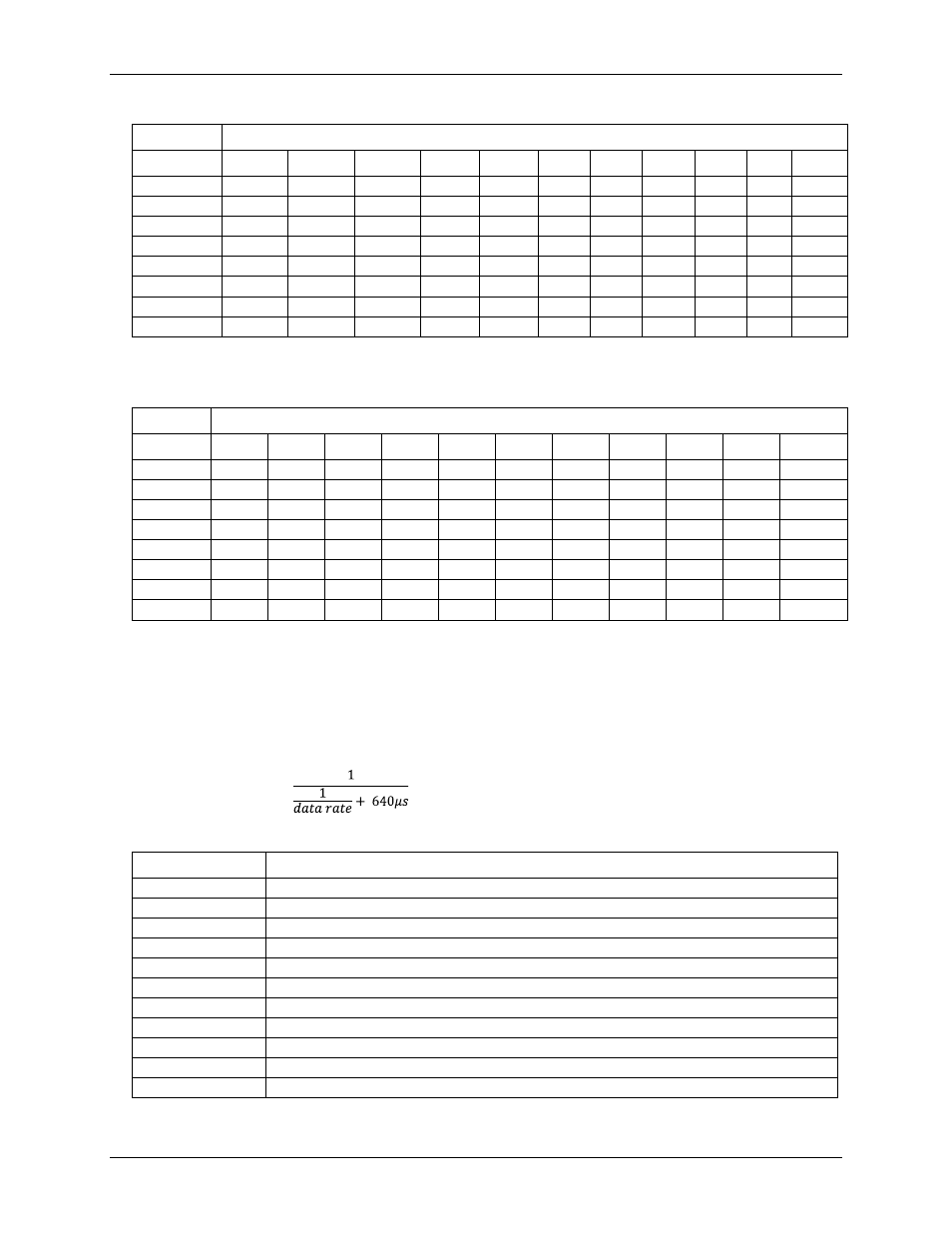 Channel switching error, Throughput rate | Measurement Computing USB-2408 Series User Manual | Page 25 / 34