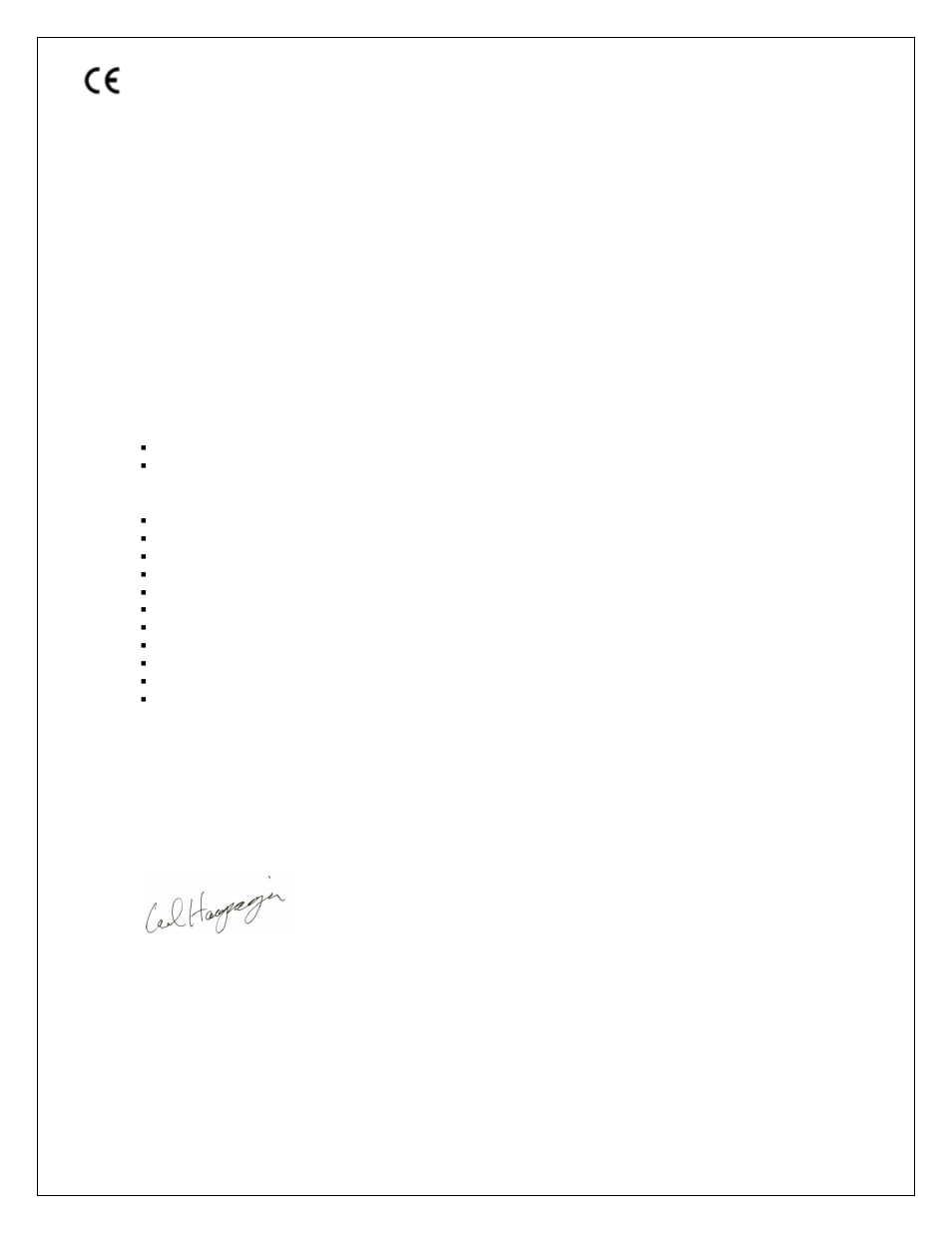Declaration of conformity | Measurement Computing USB-2408 Series User Manual | Page 33 / 34