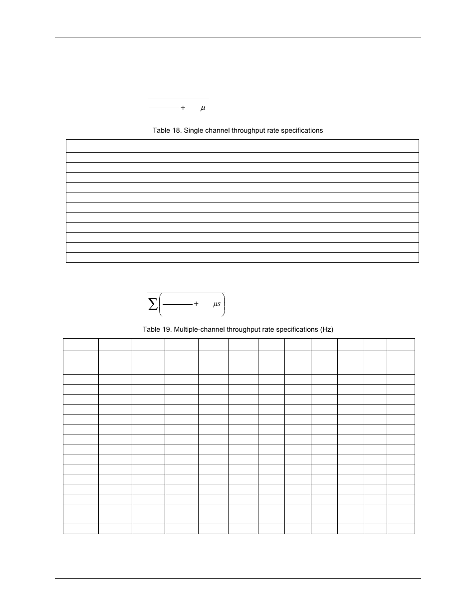 Throughput rate | Measurement Computing USB-2416-4AO User Manual | Page 36 / 50