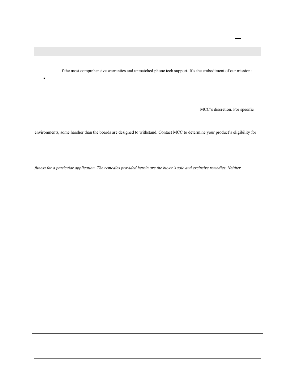 Management committed to your satisfaction | Measurement Computing USB-2527 User Manual | Page 3 / 64