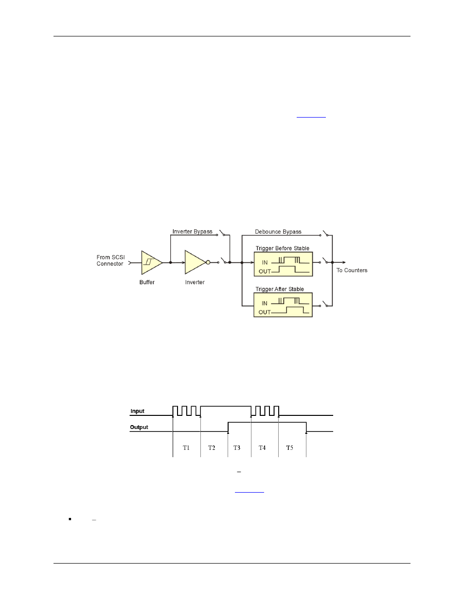 Debounce modes, Trigger after stable mode | Measurement Computing USB-2527 User Manual | Page 35 / 64