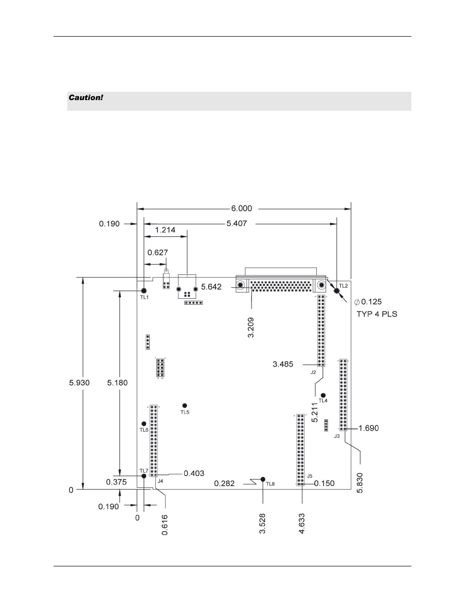 Power output, Usb power, Mechanical drawing | Measurement Computing USB-2627 User Manual | Page 19 / 29