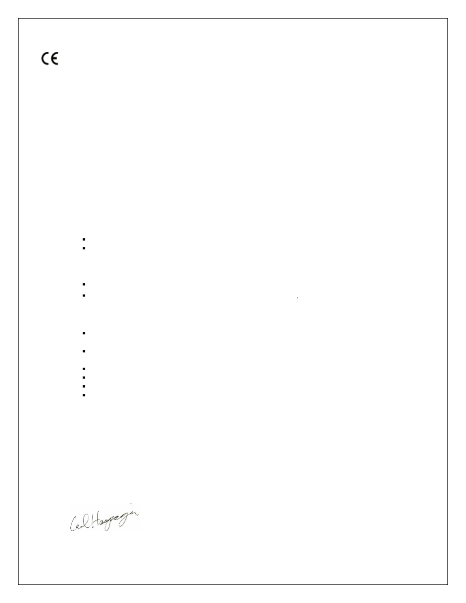 Declaration of conformity | Measurement Computing USB-3101 User Manual | Page 23 / 24