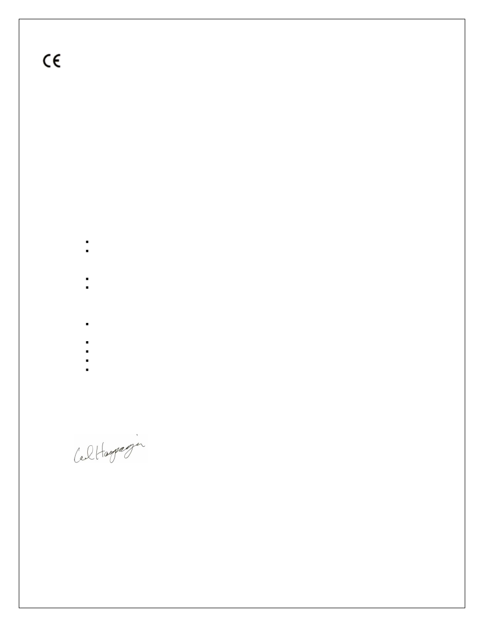 Declaration of conformity | Measurement Computing USB-3101FS User Manual | Page 17 / 18