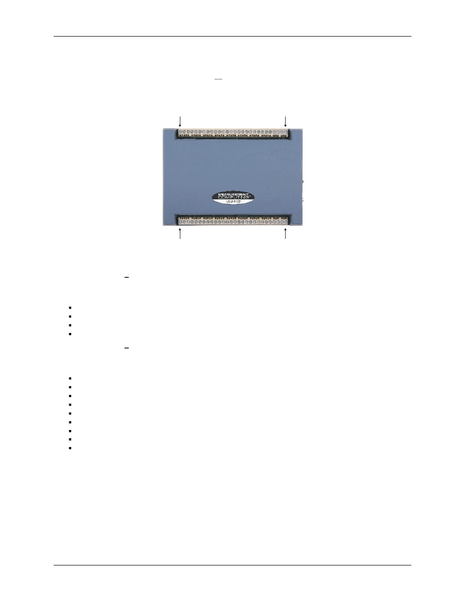 Screw terminal banks, Screw terminal – pins 1-28, Screw terminal – pins 29-56 | Measurement Computing USB-3102 User Manual | Page 14 / 27