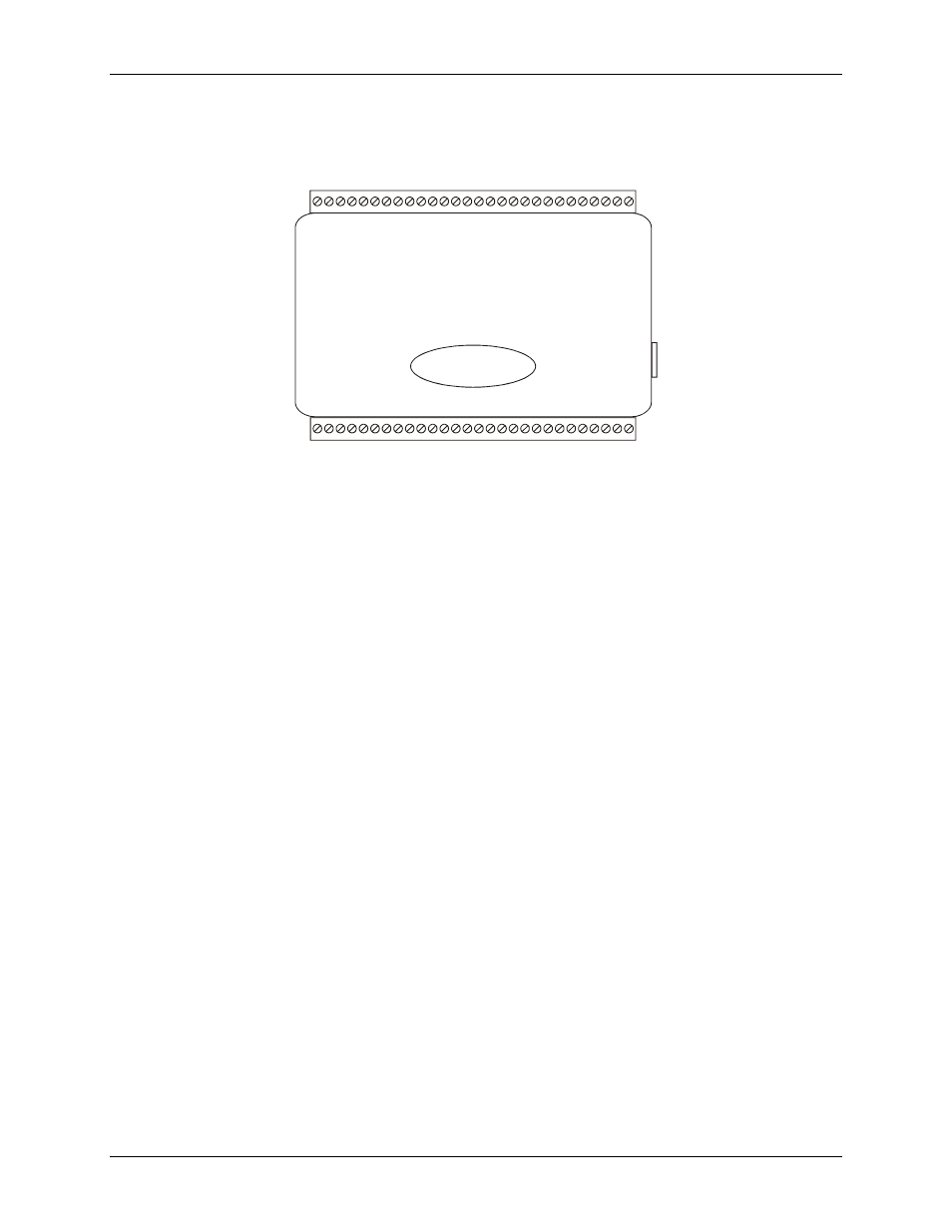 Analog voltage output terminals (vout0 to vout3), Analog current output terminals (iout0 to iout3), The screw terminal pins labeled | Usb-3102 user's guide functional details, Vout0, Vout3, Iout0, Iout3 | Measurement Computing USB-3102 User Manual | Page 15 / 27