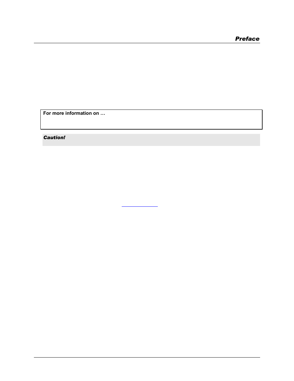 Preface, About this user's guide, What you will learn from this user's guide | Conventions in this user's guide, Where to find more information | Measurement Computing USB-3110 User Manual | Page 6 / 25