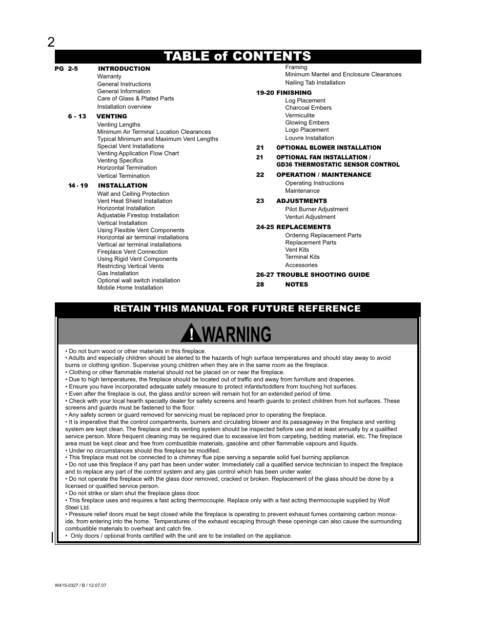 Continental BCDV48N User Manual | Page 2 / 28