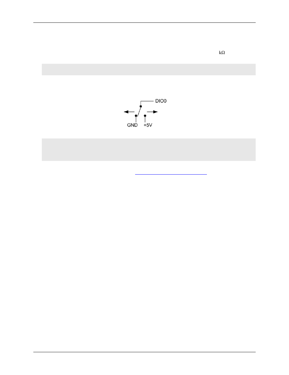 Digital i/o connections, Configuring the dio channels to generate alarms | Measurement Computing USB-5201 User Manual | Page 12 / 27