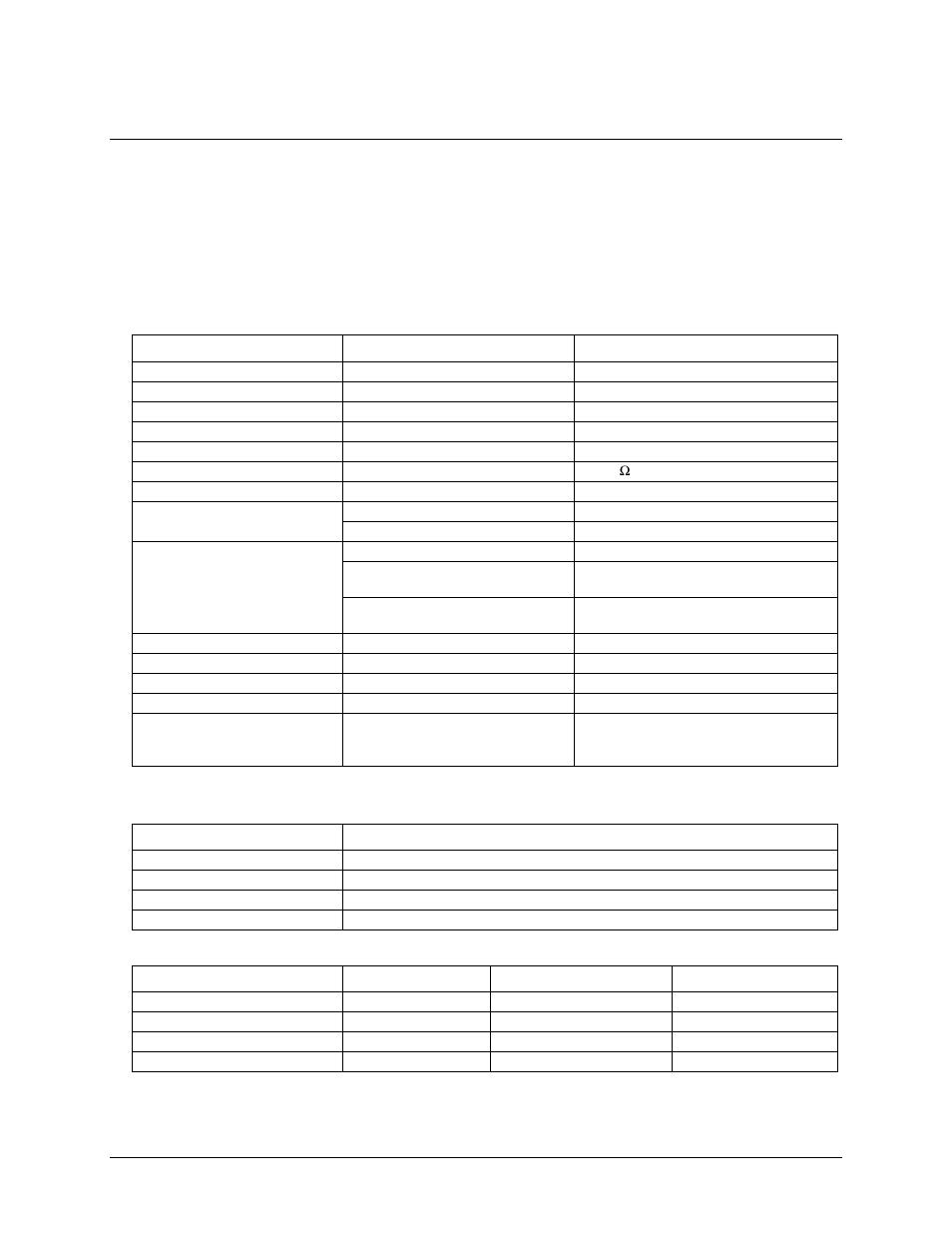 Specifications, Analog input, Chapter 4 | Measurement Computing USB-7202 User Manual | Page 19 / 26