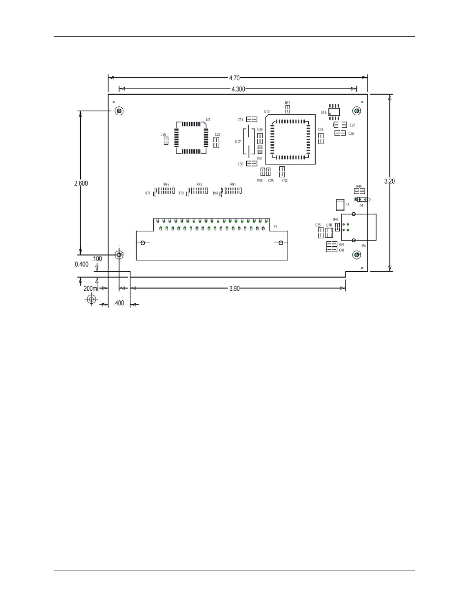 Mechanical drawings | Measurement Computing USB-DIO24/37 User Manual | Page 14 / 19