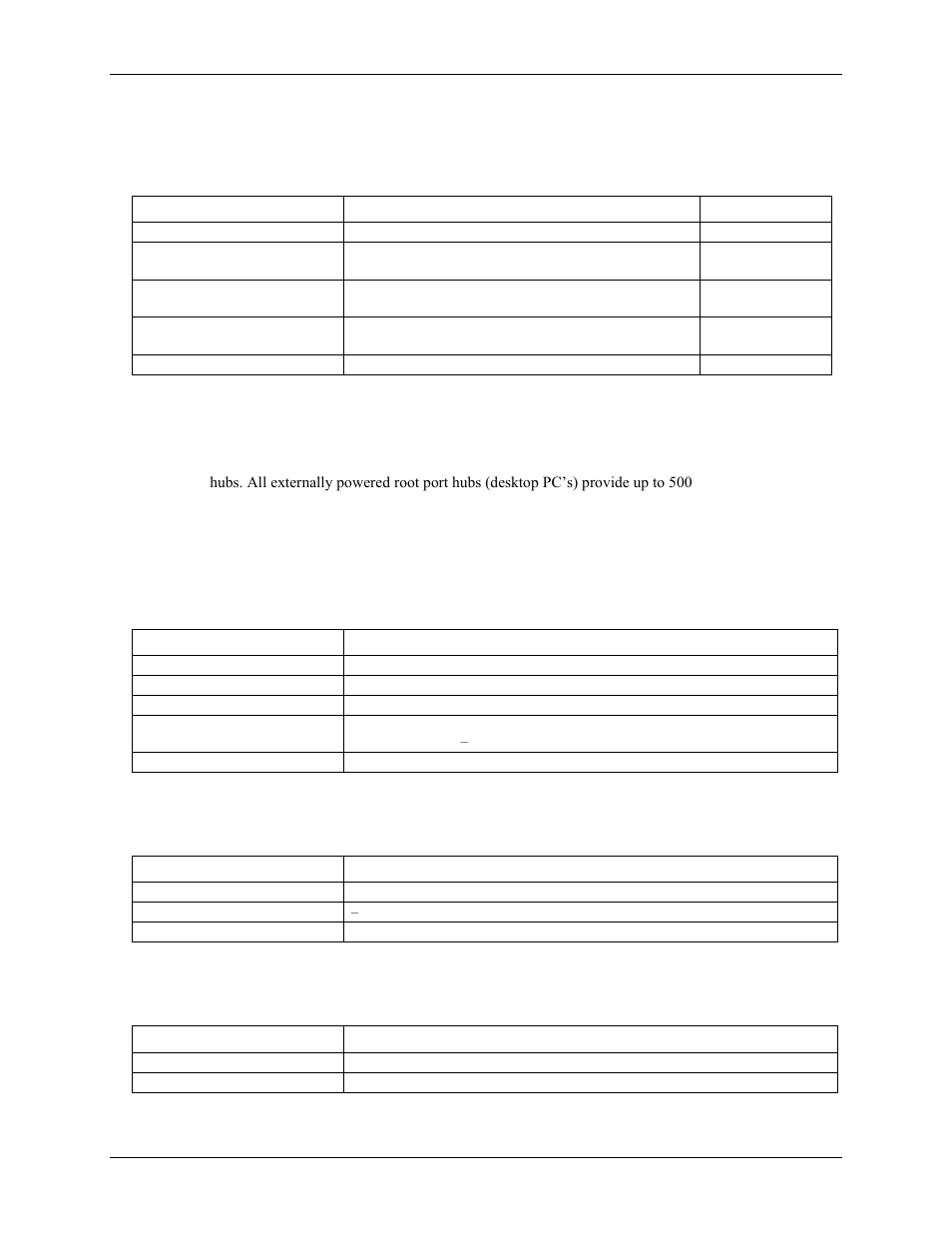 Power, Usb specifications, Environmental | Mechanical | Measurement Computing USB-TC User Manual | Page 18 / 21