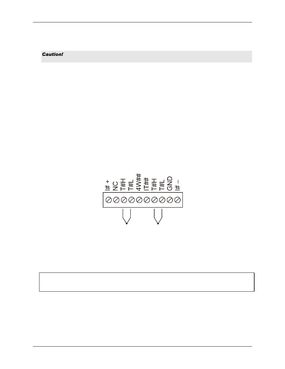 Power output (+5v), Cjc sensor, Thermocouple connections | Wiring configuration | Measurement Computing USB-TEMP-AI User Manual | Page 12 / 30