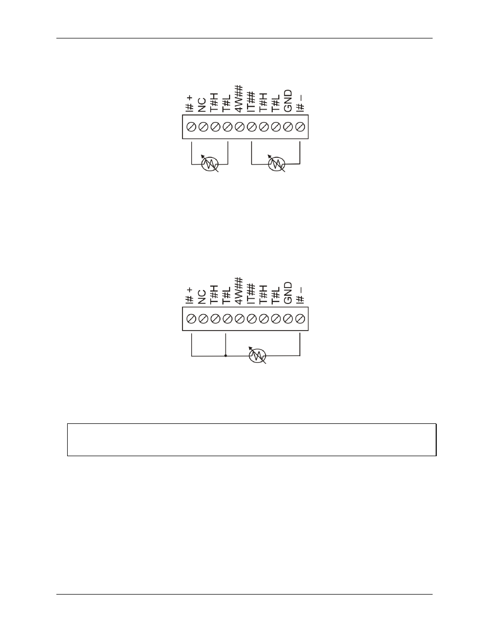 Two-wire, two sensor, Three-wire configuration, Four-wire configuration | Measurement Computing USB-TEMP-AI User Manual | Page 14 / 30