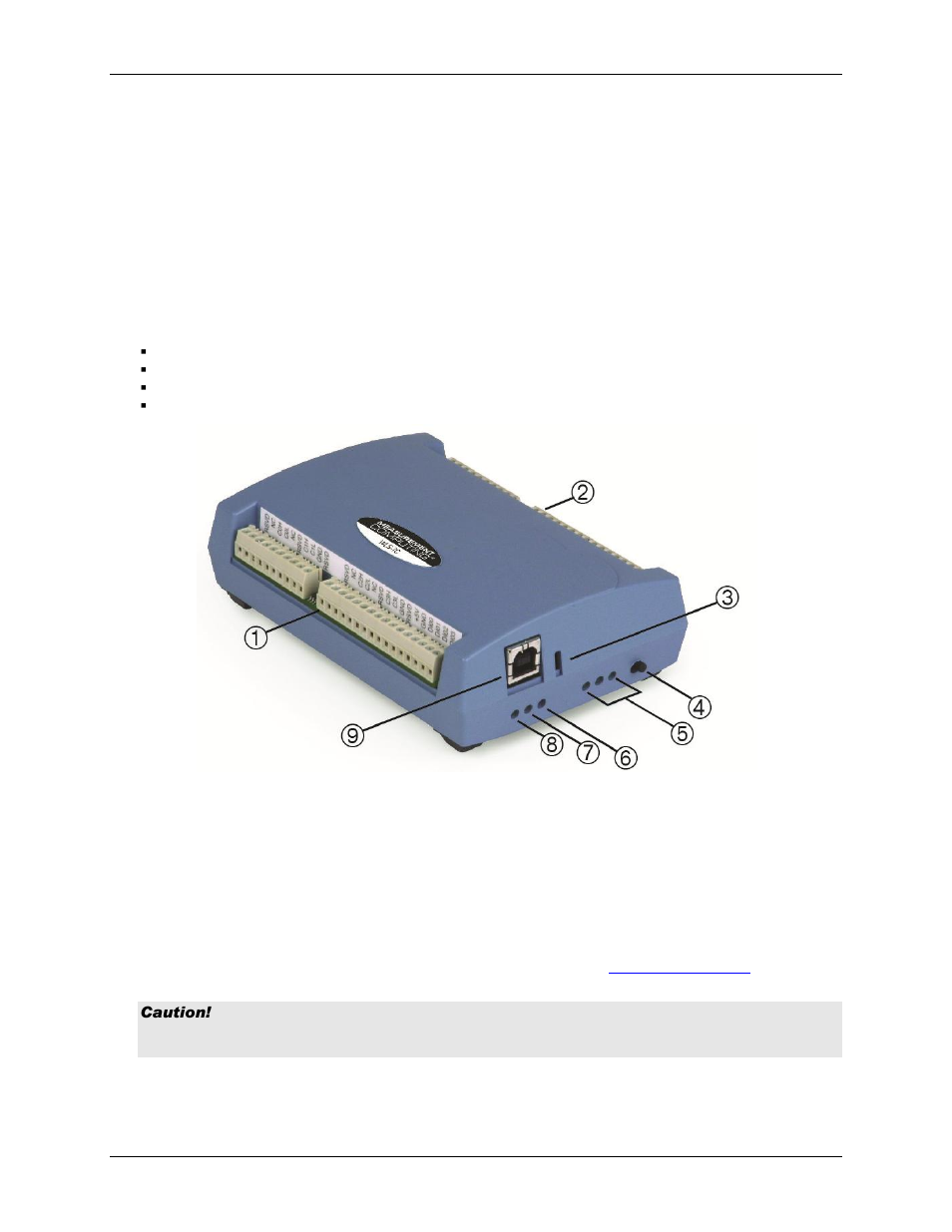 Ac power supply, External components, Screw terminals | Measurement Computing WLS-TC User Manual | Page 16 / 26