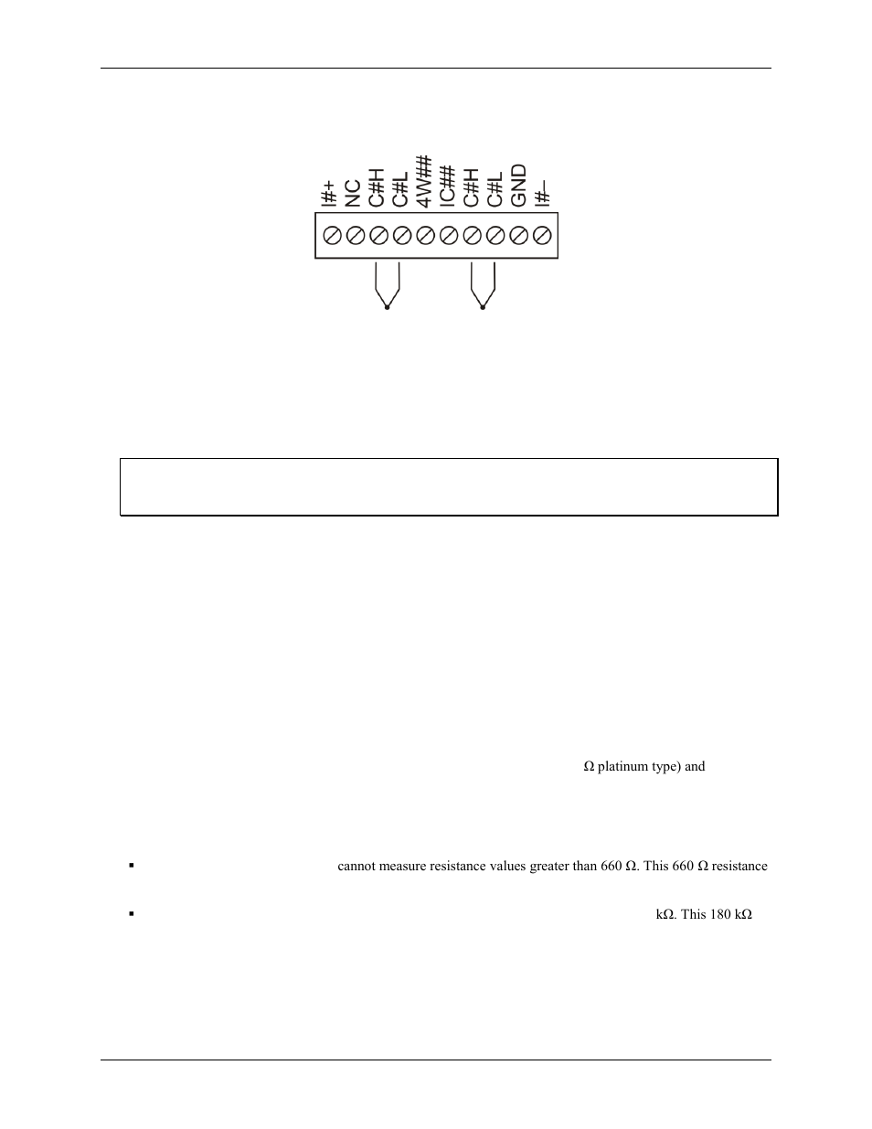 Wiring configuration, Rtd and thermistor connections | Measurement Computing WLS-TEMP User Manual | Page 14 / 34