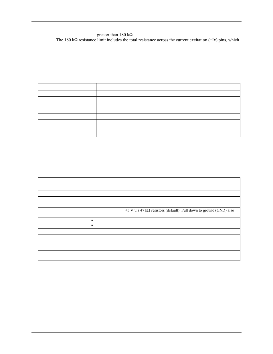 Throughput rate to pc (usb or wireless), Digital input/output | Measurement Computing WLS-TEMP User Manual | Page 27 / 34