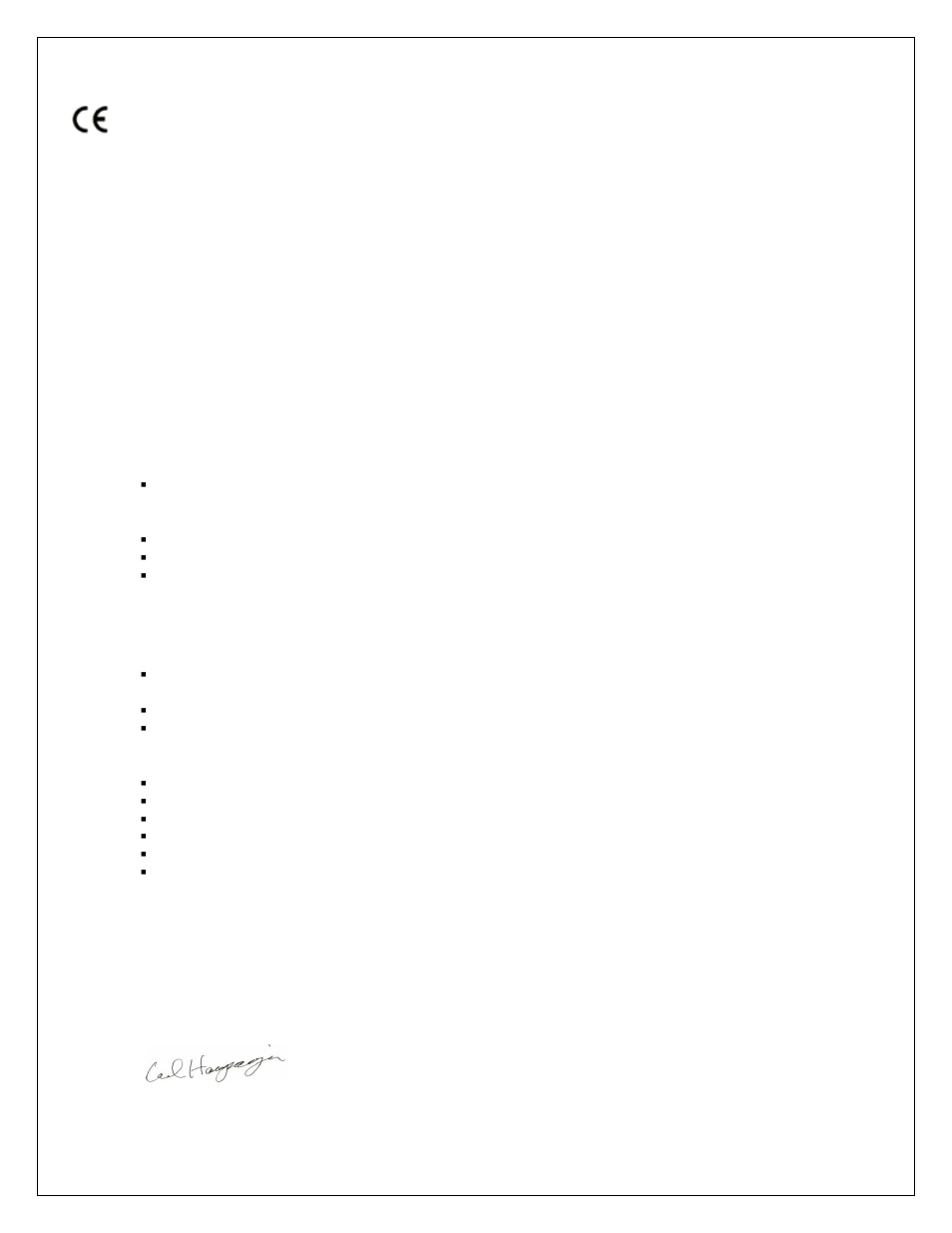 Declaration of conformity | Measurement Computing WLS-TEMP User Manual | Page 33 / 34