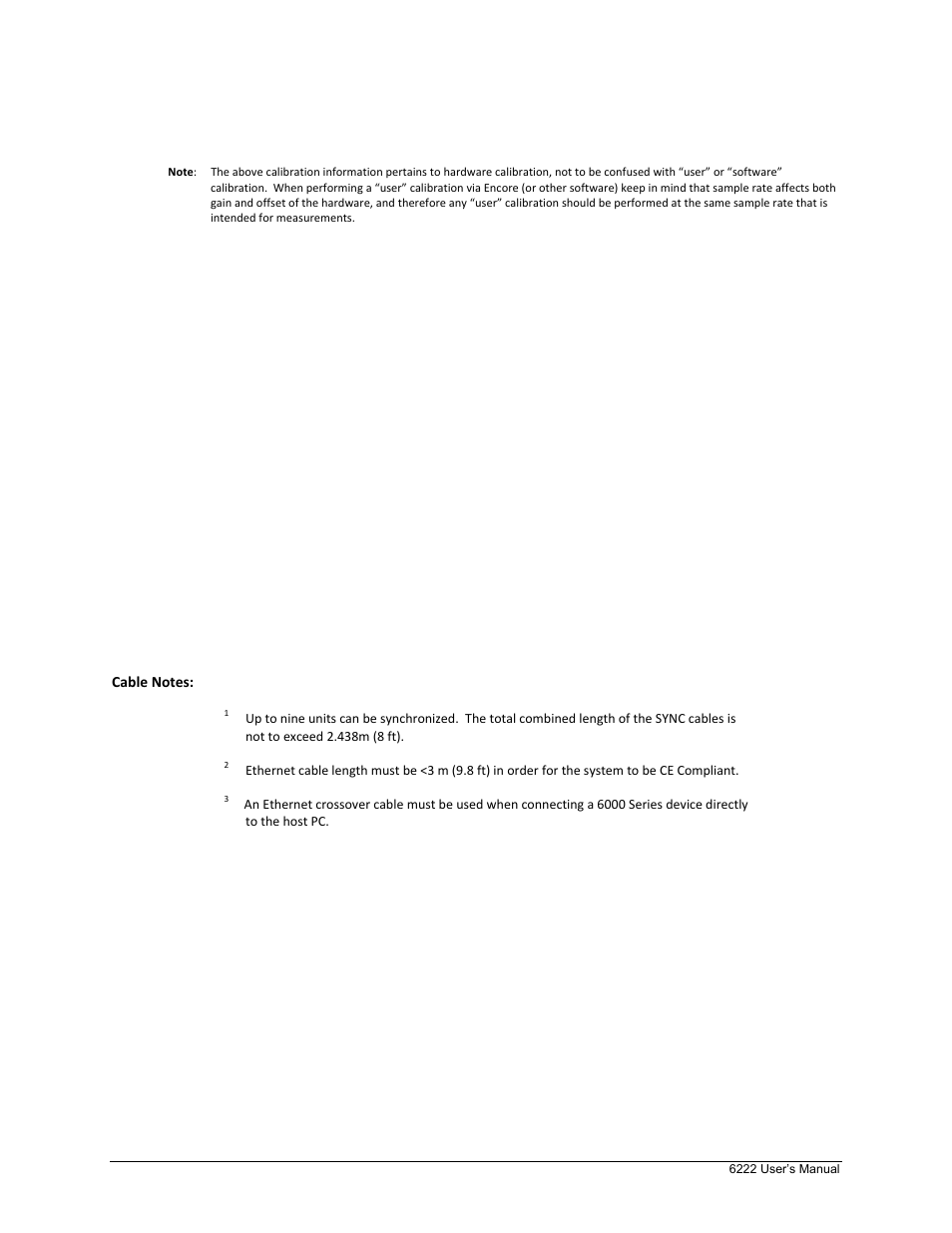 Accessories, Calibration | Measurement Computing 6222 User Manual | Page 28 / 28