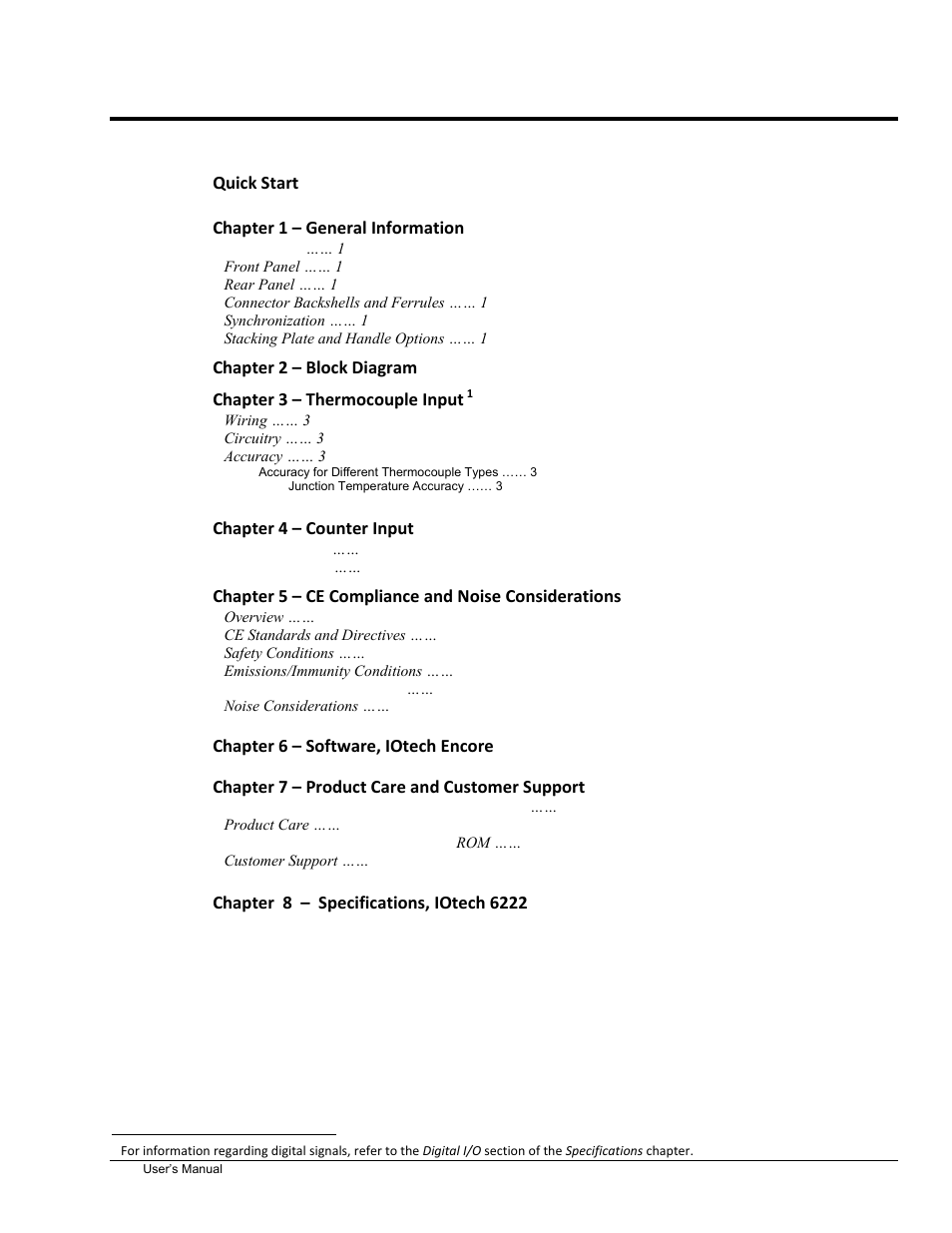 Measurement Computing 6222 User Manual | Page 4 / 28