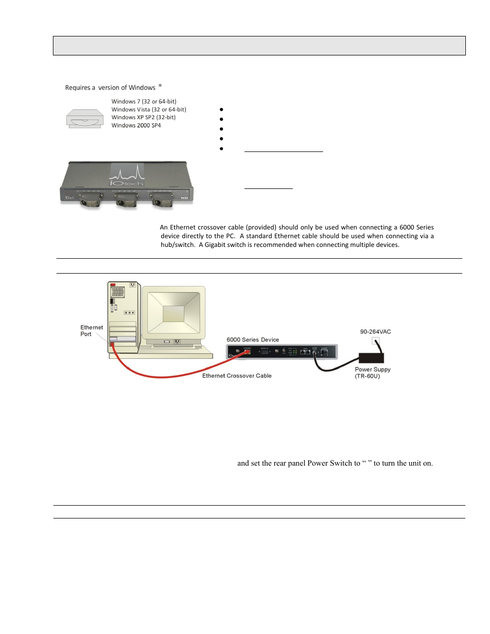 Quick start, Iotech 6222 quick start, Step 2 - install encore software | Measurement Computing 6222 User Manual | Page 5 / 28