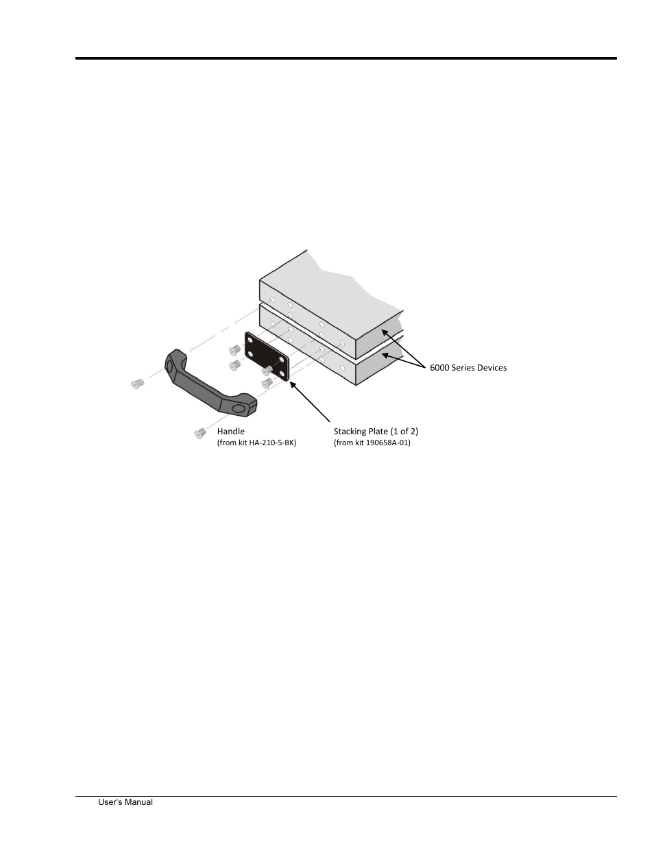 Stacking plate and handle options | Measurement Computing 6224 User Manual | Page 11 / 42
