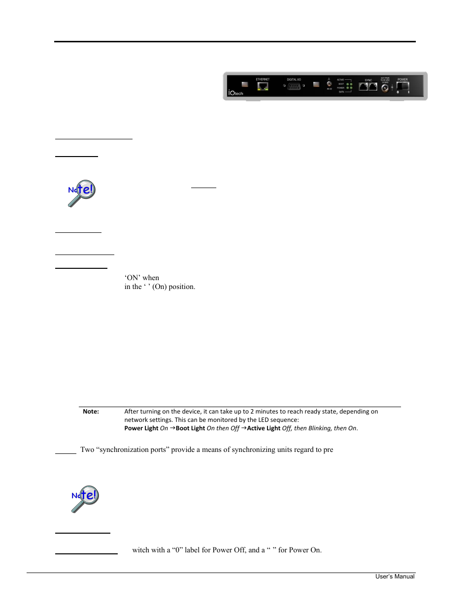 Rear panel | Measurement Computing 6224 User Manual | Page 8 / 42