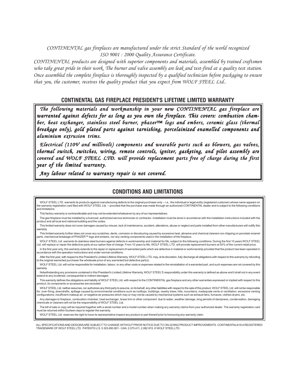 Continental CDVS500-N User Manual | Page 3 / 24