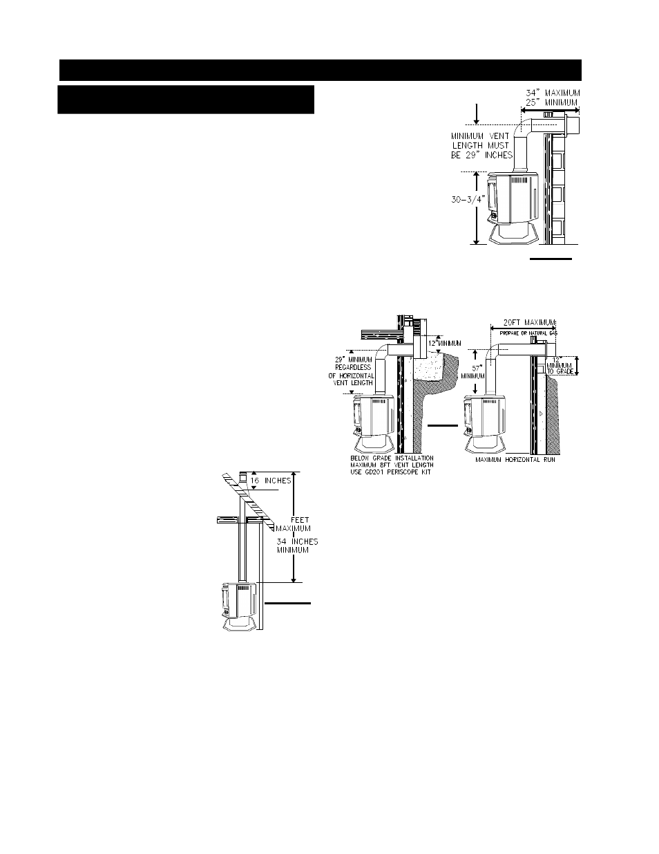 Direct vent specifics - model cdvs500 | Continental CDVS500-N User Manual | Page 6 / 24