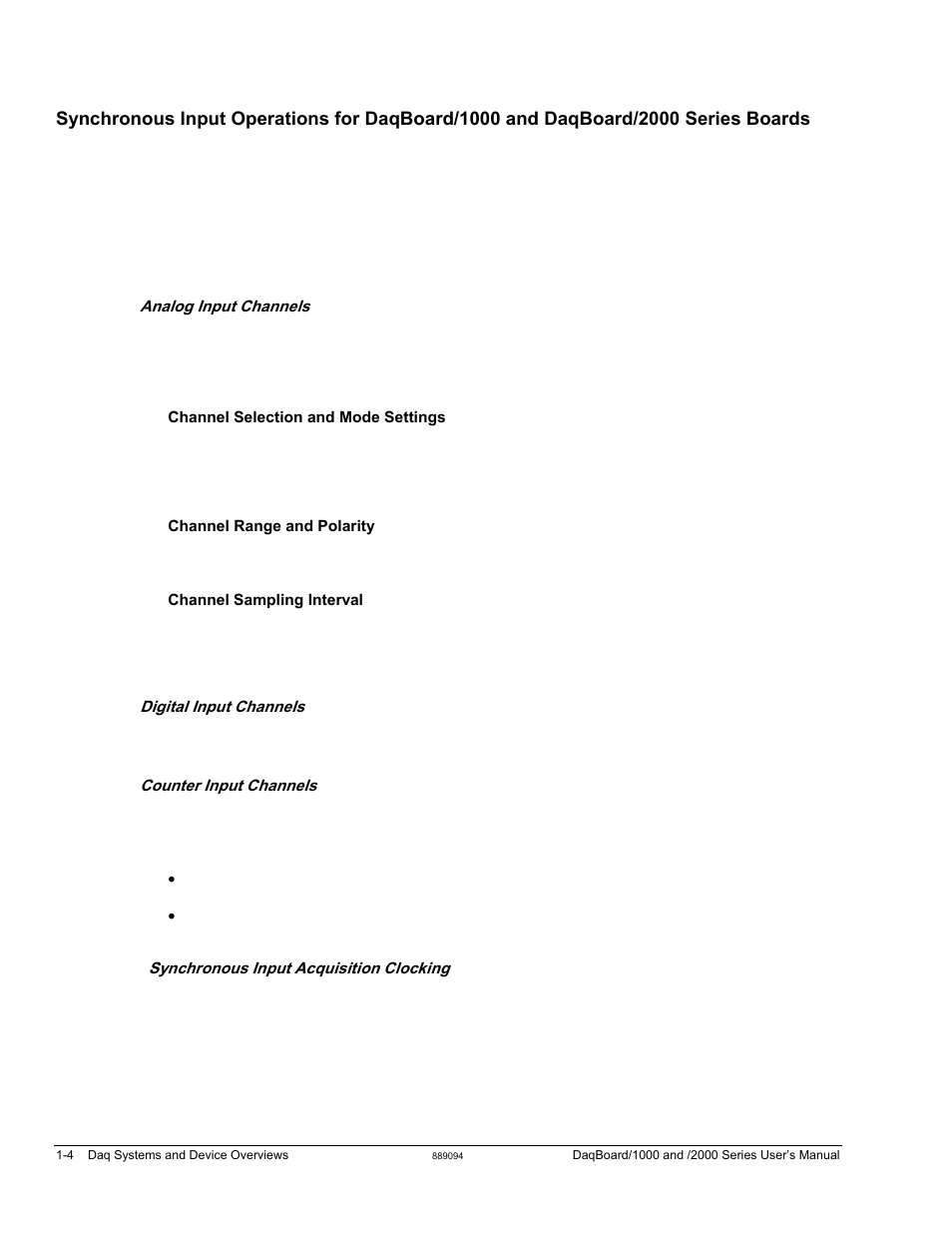 Measurement Computing DaqBoard 1000 Series User Manual | Page 26 / 88