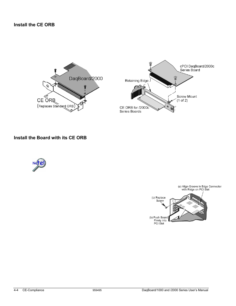 Measurement Computing DaqBoard 1000 Series User Manual | Page 70 / 88