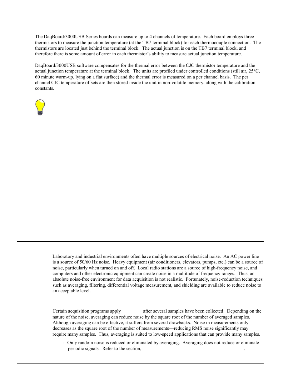 System noise | Measurement Computing DaqBoard 3000USB Series User Manual | Page 124 / 128