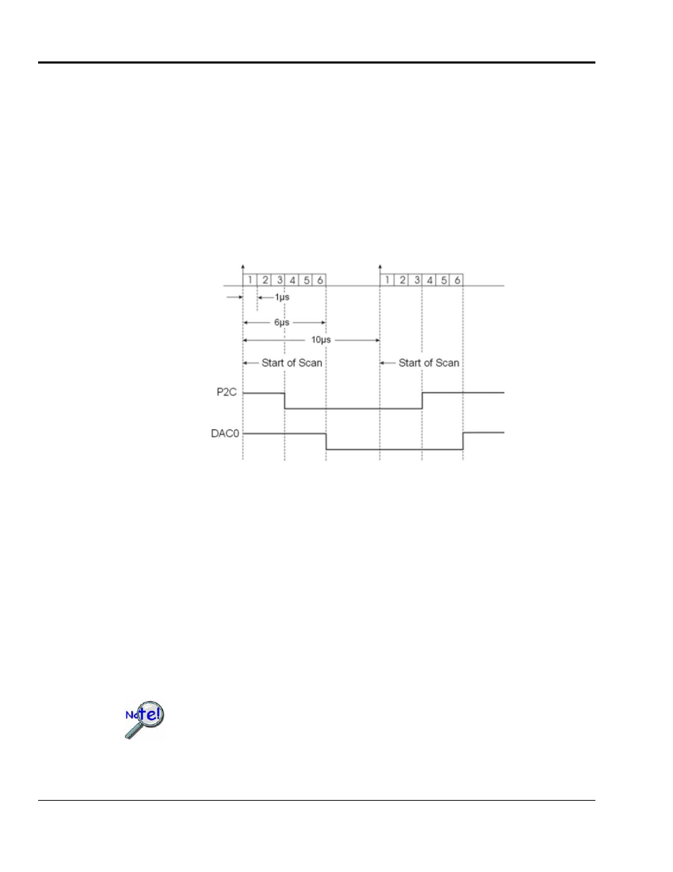 P2c, dac, or timer update latency, P2c, dac, or timer update latency …… 6-6 | Measurement Computing DaqBoard 3000USB Series User Manual | Page 88 / 128