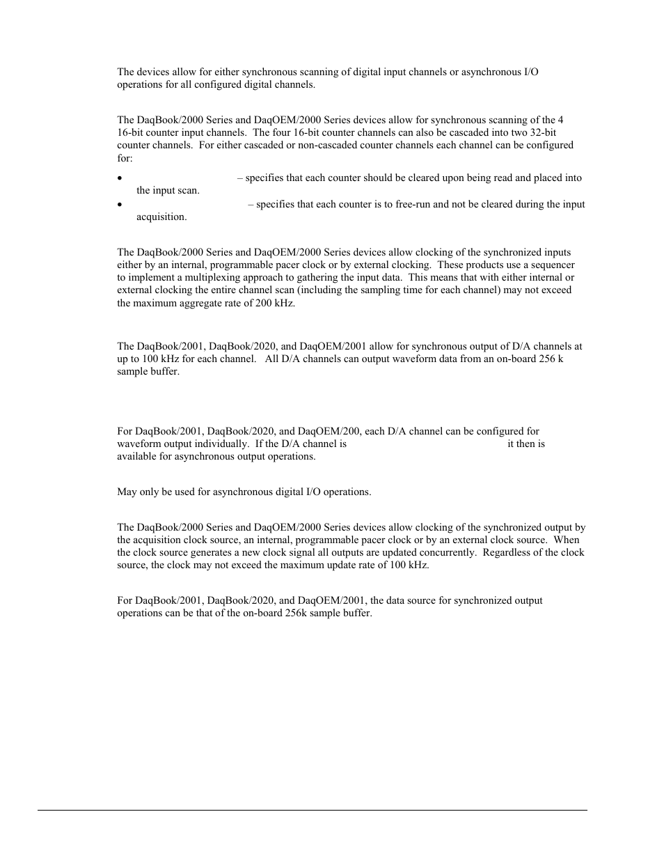 Measurement Computing DaqBook 2000 Series User Manual | Page 20 / 90