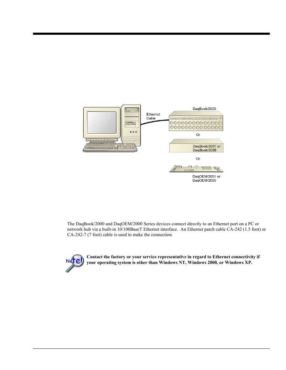 Ch 6 - configuring the system for operation, Configuring the system for operation 6 | Measurement Computing DaqBook 2000 Series User Manual | Page 43 / 90