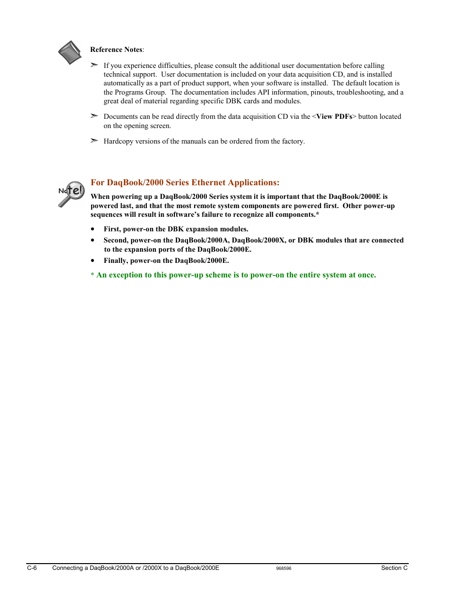 Measurement Computing DaqBook 2000 Series Installation User Manual | Page 26 / 46