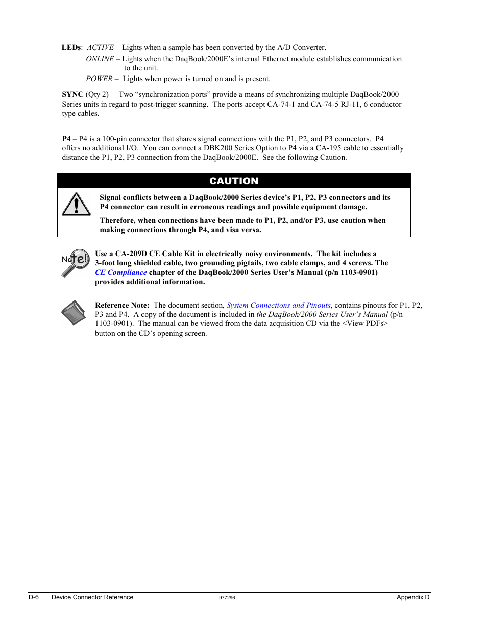 Measurement Computing DaqBook 2000 Series Installation User Manual | Page 32 / 46