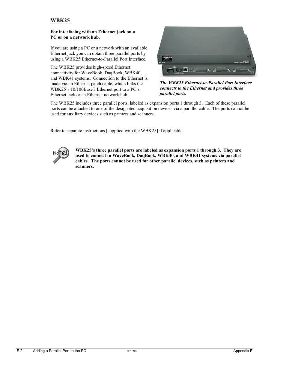 Wbk25 | Measurement Computing DaqBook 2000 Series Installation User Manual | Page 44 / 46