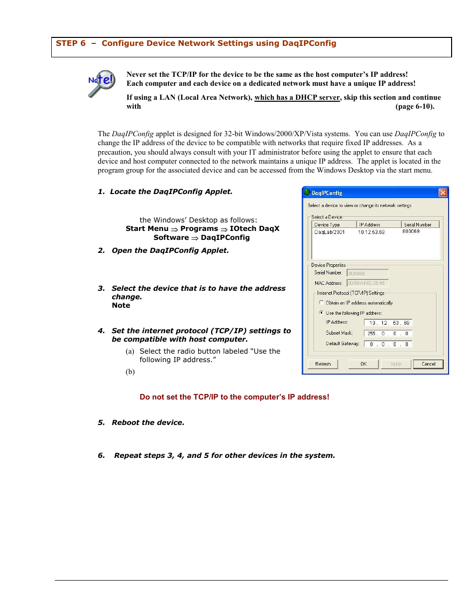 Measurement Computing DaqScan 2000 Series User Manual | Page 43 / 74